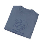 Dog and Woman Heart T-Shirt