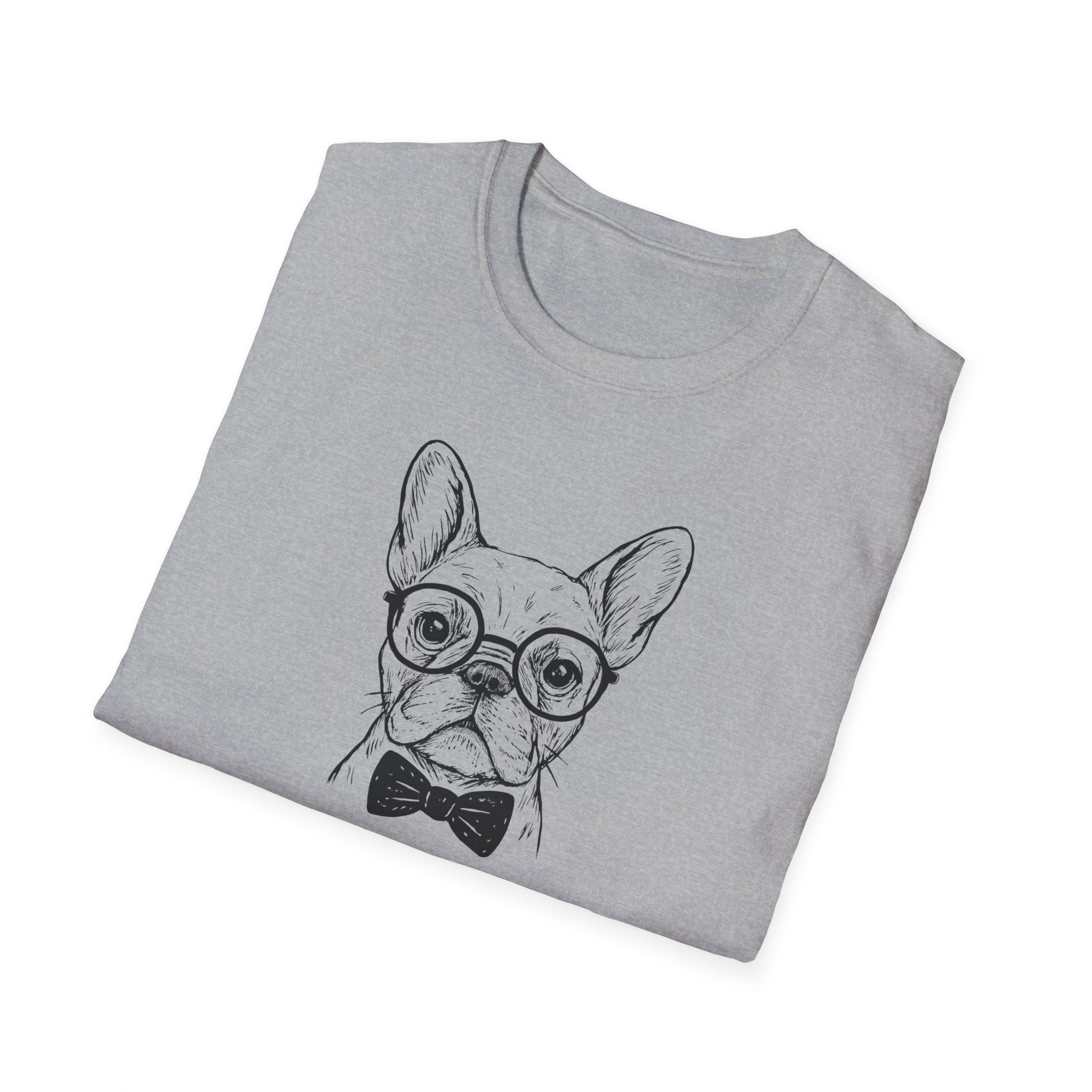 French Bulldog with Glasses T-Shirt